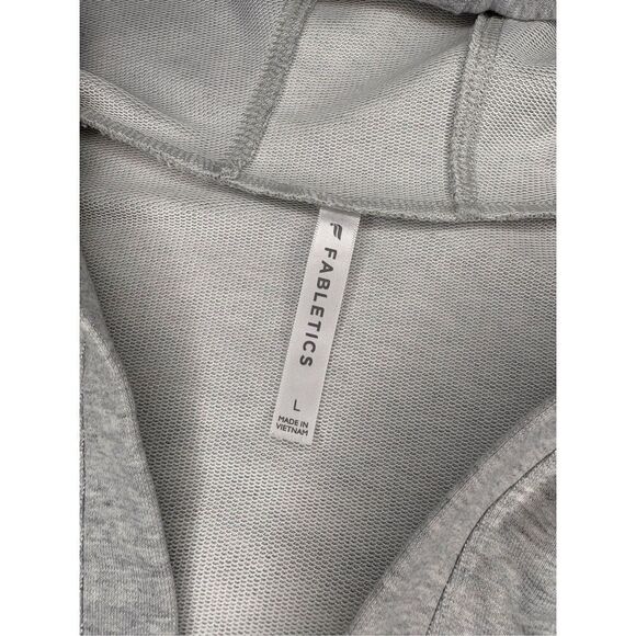 Fabletics Ariana hoodie - light gray - baggy cut - L - Picture 5 of 10